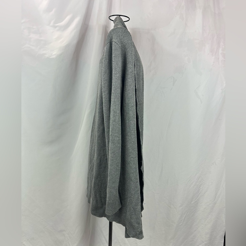 Banana Republic grey wool blend cardigan size M - Picture 3 of 7